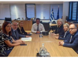 ΣΥΝΑΝΤΗΣΗ ΑΝΤΙΠΡΟΣΩΠΕΙΑΣ ΤΗΣ ΟΛΟΜΕΛΕΙΑΣ ΜΕ ΤΟΝ ΥΠΟΥΡΓΟ ΚΑΙ ΤΗΝ ΥΦΥΠΟΥΡΓΟ ΜΕΤΑΝΑΣΤΕΥΣΗΣ ΚΑΙ ΑΣΥΛΟΥ